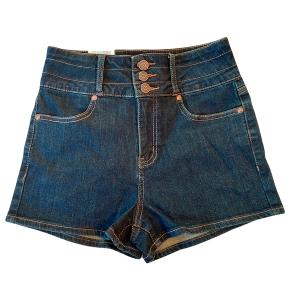 🆕️Warehouse One bottoms up shaping retro denim jean short - Picture 1 of 4